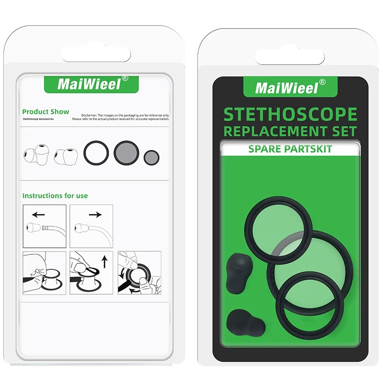 Stethoscope - 聴診器スペアパーツ交換用イヤーチップ調整可能なダイヤフラムリムアセンブリキットリットマンクラシックIIIカーディ40016 C2に対応