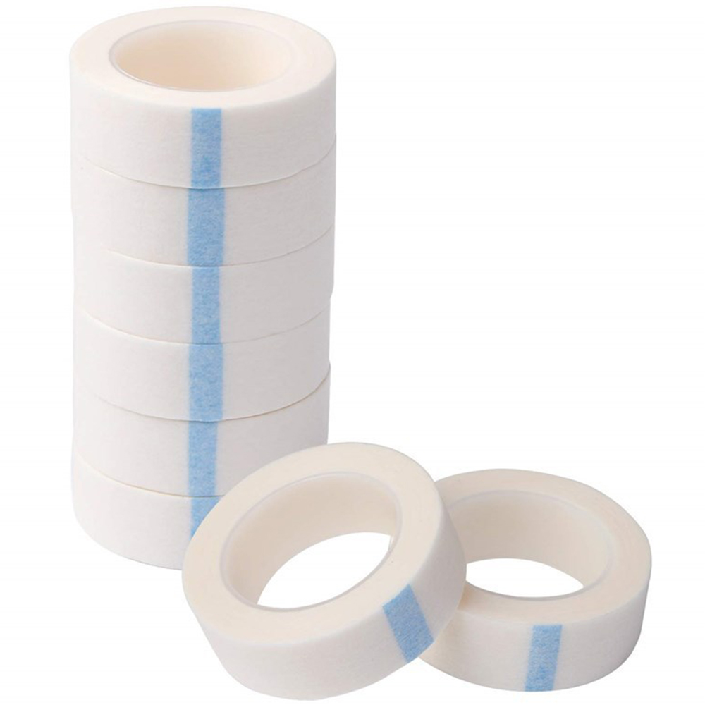 Medical Tape - まつげエクステパッチ,通気性のある医療用まつげエクステパッチ,不織布,粘着性のメイクアップツール,マイクロポア
