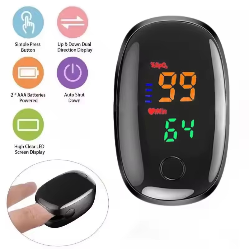 非接触型赤外線額温計または指先パルスオキシメーター、体温/血 - Pulse Oximeter のレビューと価格