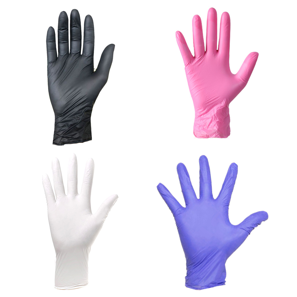 使い捨て手袋 XS ラテックスパウダーフリーニトリルビニール - Medical Gloves のレビューと価格