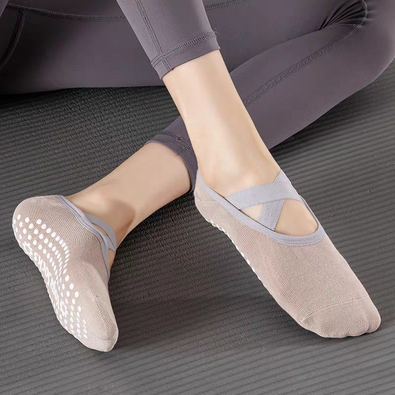プロフェッショナル女性ヨガソックスシリコーン滑り止めバレエピ - Bandage のレビューと価格