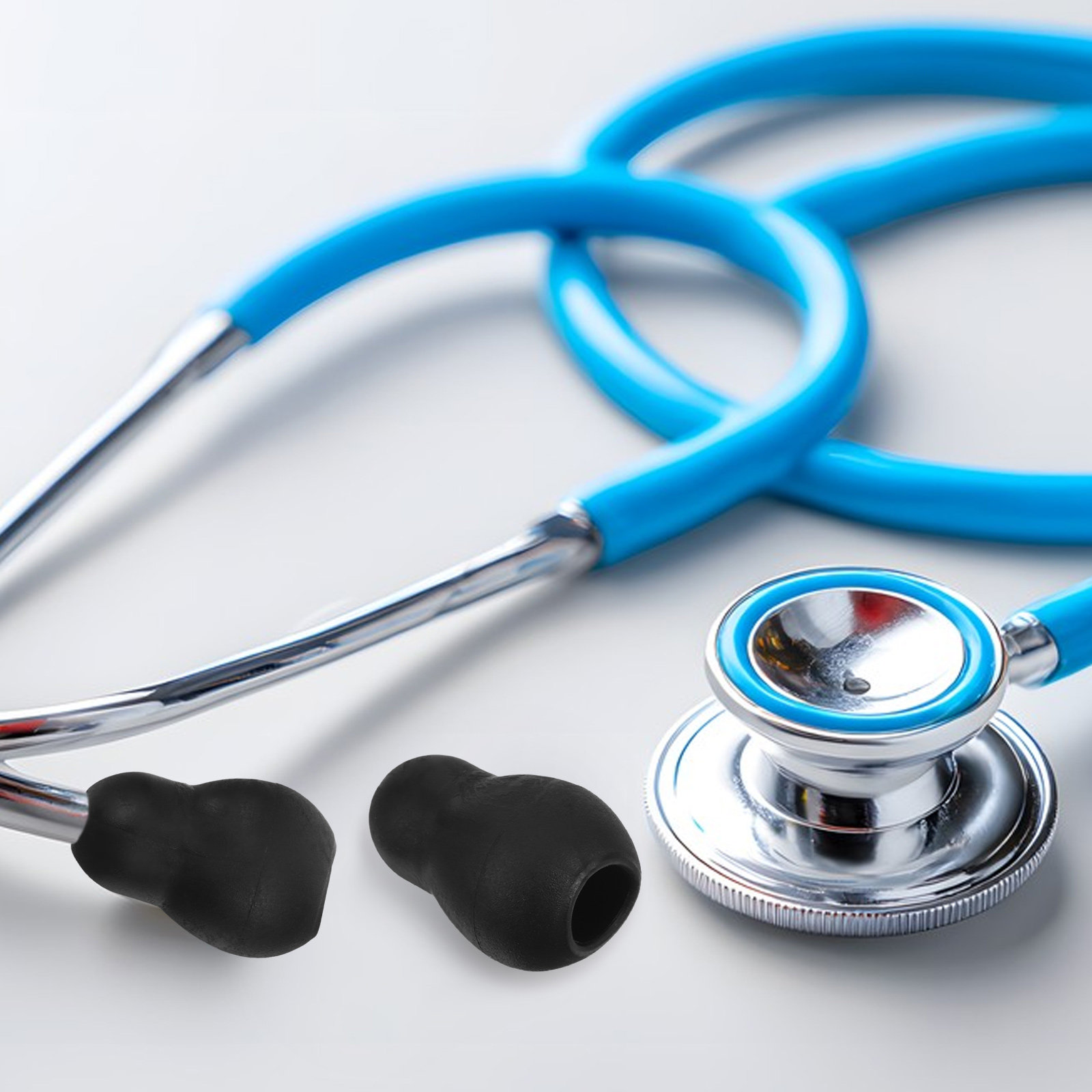 5組の補聴器用ハロウィン、クリスマス、新年の装飾品、聴診器の - Stethoscope のレビューと価格