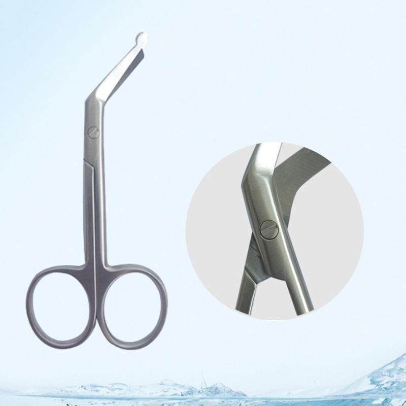 医療用ストーブバッグはさみ、丸い頭の湾曲したデザイン、バッグ - Medical Scissors のレビューと価格