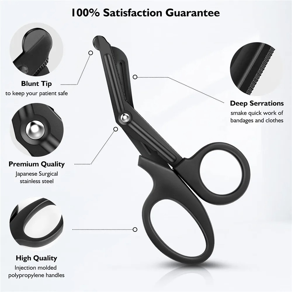 緊急用応急処置ハサミ - IFAKキット、アウトドアサバイバ - Medical Scissors のレビューと価格
