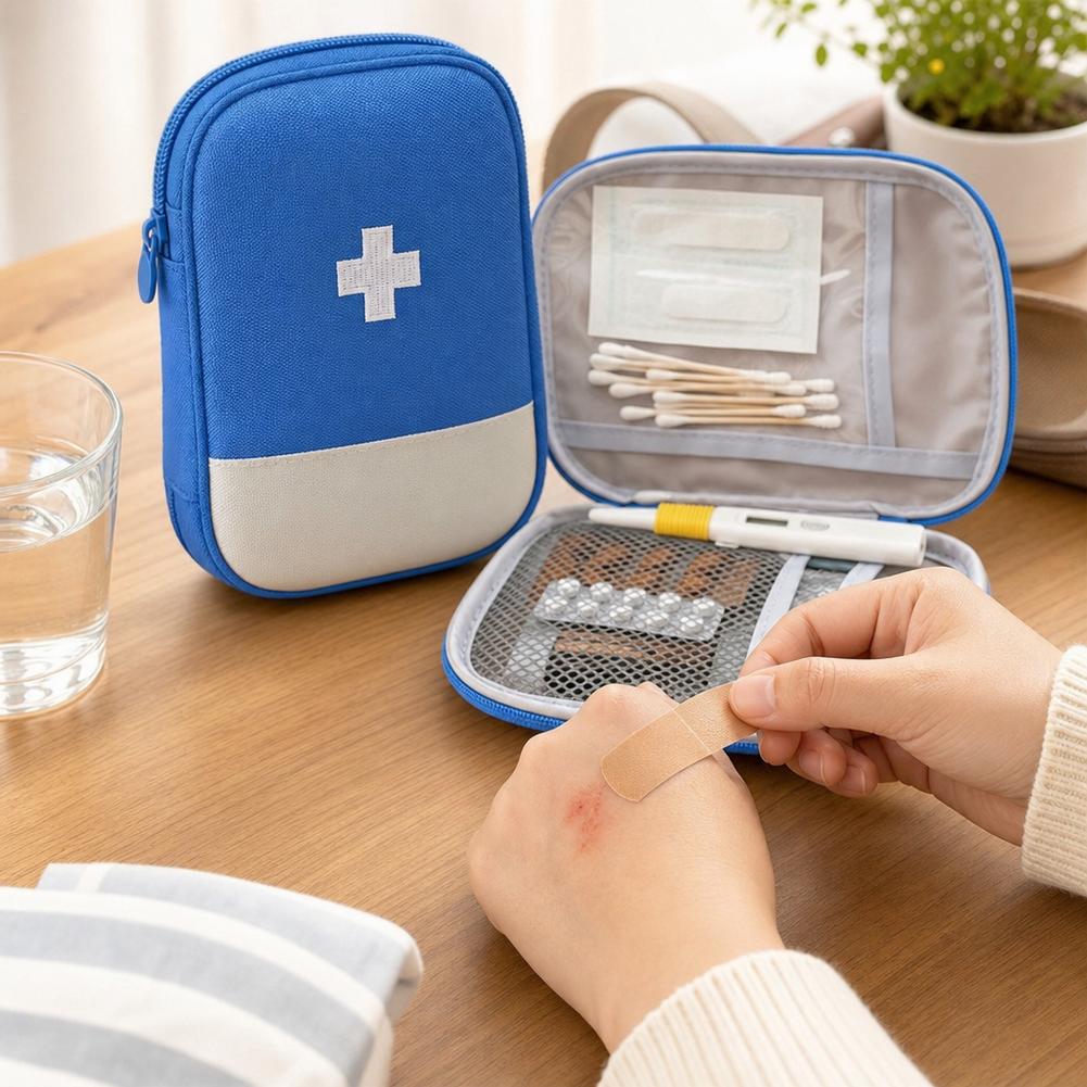 大容量ポータブル救急キットバッグ、家庭、車、旅行、キャンプ、 - First Aid Kit のレビューと価格