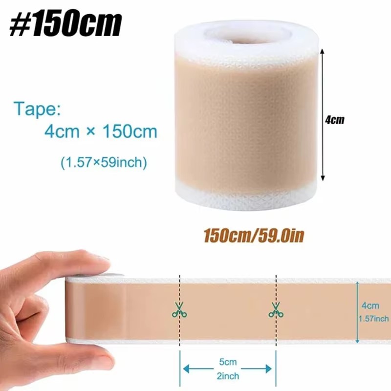50/100/150cm シリコンゲル傷跡シートパッチ 治療 - Medical Tape のレビューと価格