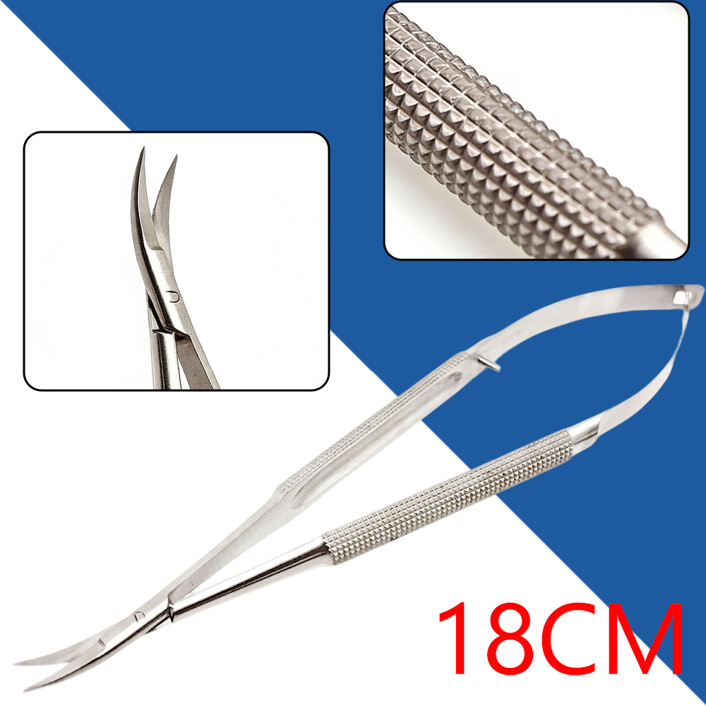 ステンレス鋼製マイクロカストロビエホ式眼科用ハサミ、角膜手術 - Medical Scissors のレビューと価格