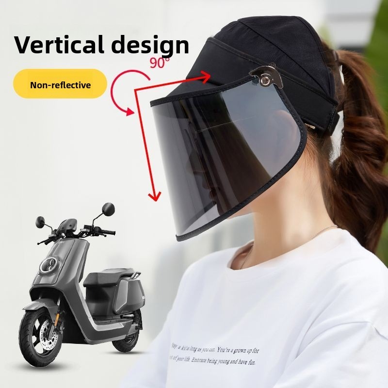 女性用日よけ帽子保護フルフェイスカバーサンシェードハット通気 - Surgical Mask のレビューと価格