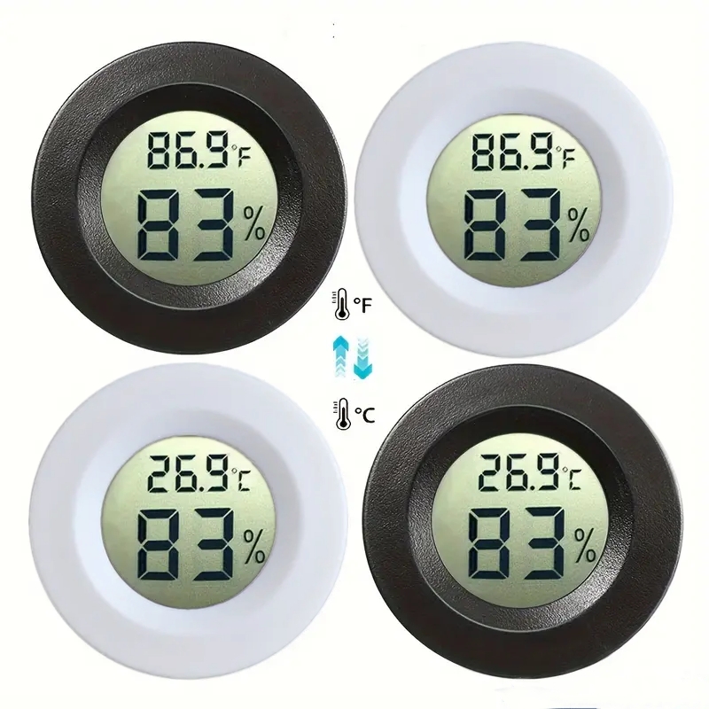 ℉ / ℃   ミニ液晶デジタル温度計湿度計屋内電子温度テス - Thermometer Digital のレビューと価格