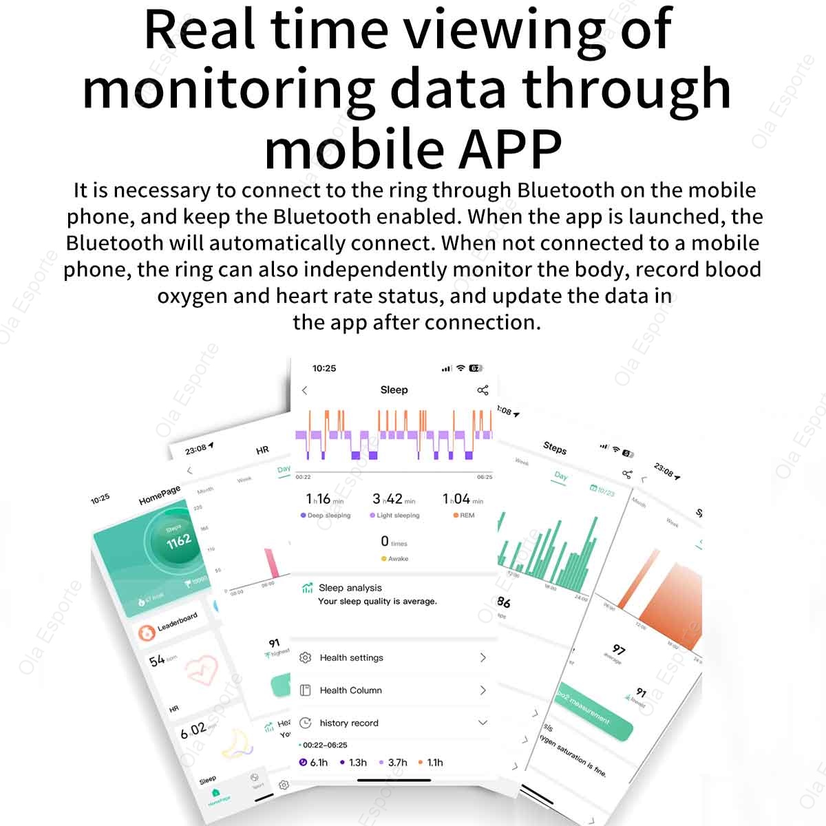 2026年新型スマートリング 男女兼用、心拍数・血中酸素・睡 - Blood Pressure Monitor のレビューと価格